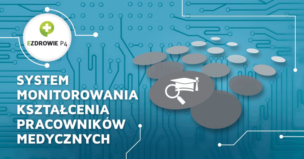 grafika systemu monitorowania kształcenia pracowników medycznych 